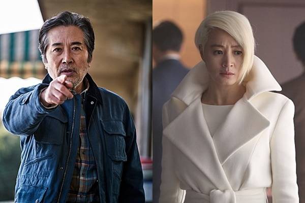 백윤식 vs 김혜수