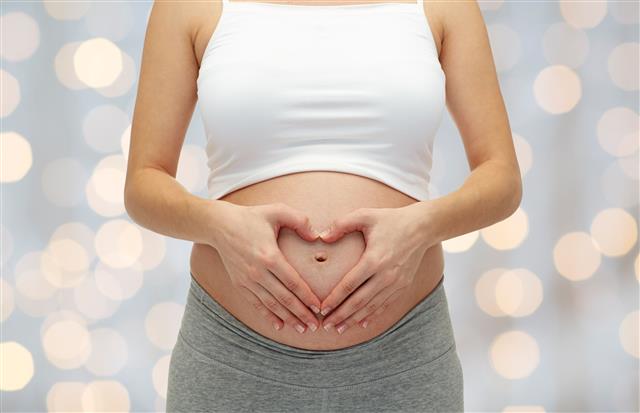 임신 중 미세먼지 노출에 따라 태아의 텔로미어 길이가 단축될 수 있다.출처 123rf.com