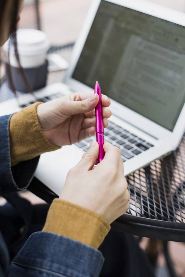 조세익씨가 수집한 펜. 윤동길(스튜디오 어댑터 실장)