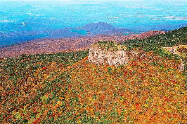 한라산 관음사코스 왕관릉 단풍.