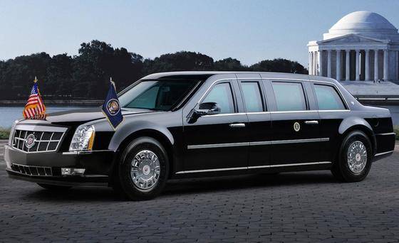 비스트(야수)라는 별명으로 불리는 미 대통령 전용차 ‘캐딜락 원’.