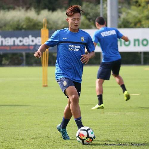 헬라스 베로나의 이승우(19).  (베로나 홈페이지) © News1