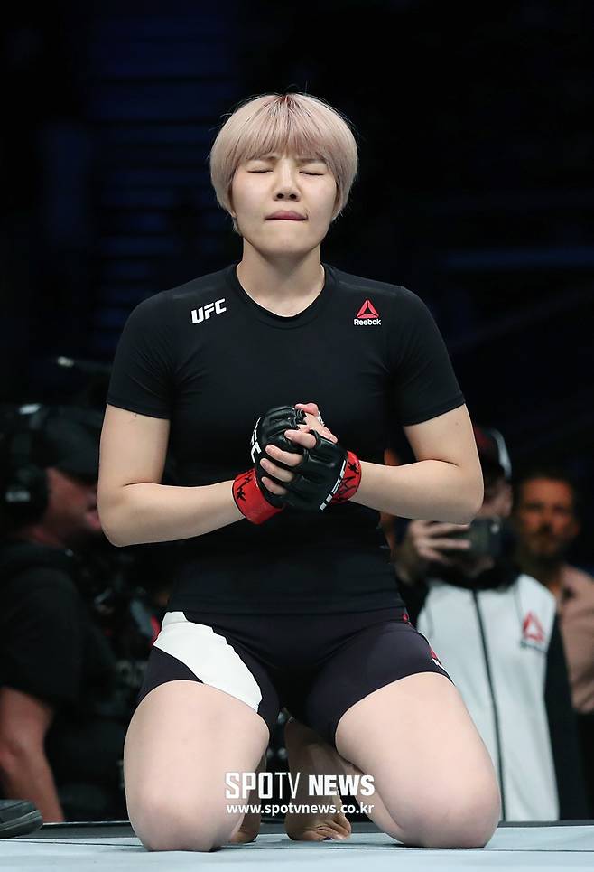 ▲ 김지연은 플라이급에 데뷔해 옥타곤 첫 승에 재도전한다.