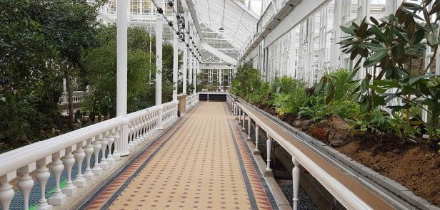 A greenhouse called “Daeonsil” at Changgyeonggung reopened to the public Friday after a 15-month makeover. (Cultural Heritage Administartion)