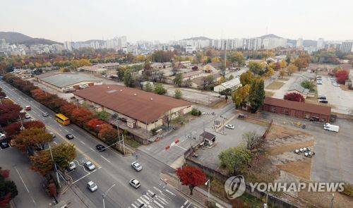 2017년 11월 7일 인천시 부평구 산곡동 부평미군기지 '캠프마켓' 전경. [촬영 윤태현]