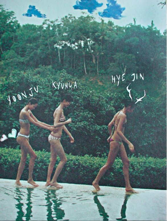 장윤주-송경아-한혜진. 사진| 온라인 커뮤니티