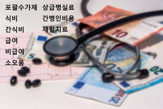 요양병원비용 항목 [사진 이한세]