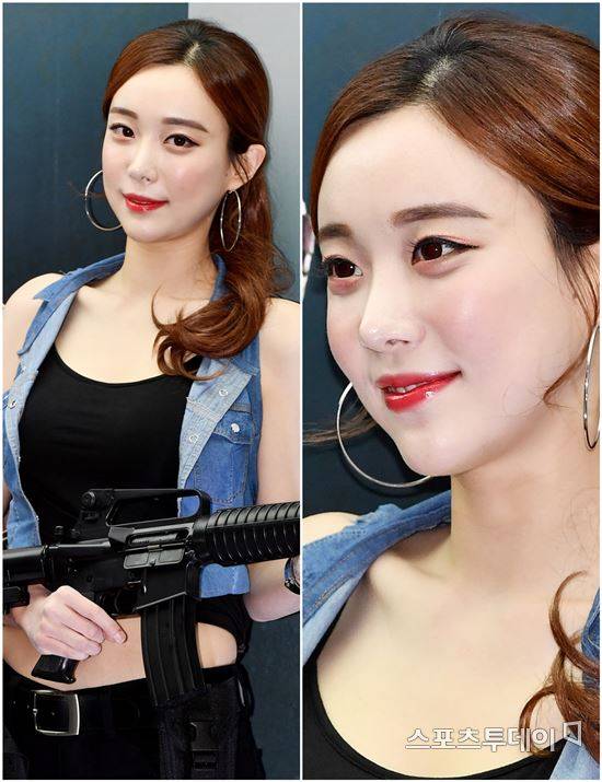 레이싱모델 김다운