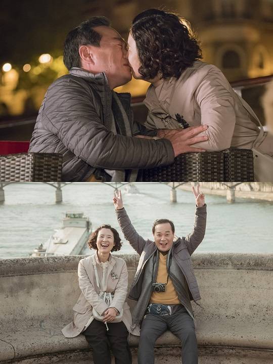 더패키지, 정규수 이지현(사진=드라마하우스, JYP픽쳐스)