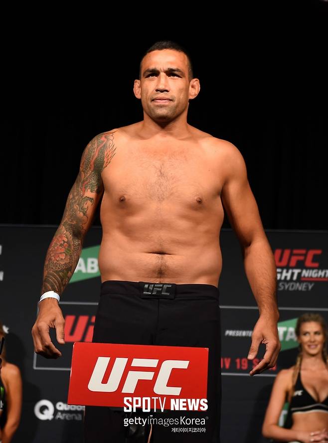 ▲ 파브리시우 베우둠은 프란시스 은가누에게 타이틀 도전권을 받을 자격이 없다고 생각한다.