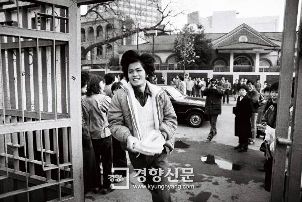 1983년 11월 22일 1984학년도 대학입학 학력고사장 풍경. 경향신문 자료사진