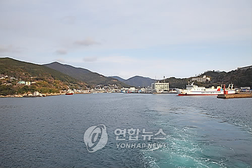 일본 쓰시마(對馬) 전경 [시몽포토에이전시=연합뉴스]