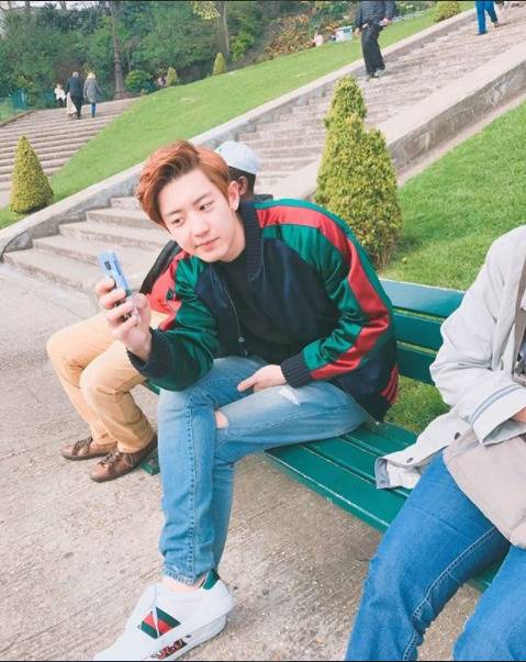 [사진 찬열 인스타그램]