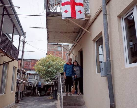 한 달동안 머문 집.