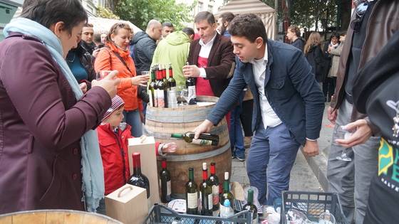 와인의 발원지 조지아. 그래서인지 와인 행사도 많다.