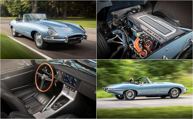 전기차로 다시 태어난 'E-타입 제로' (이미지: 재규어)