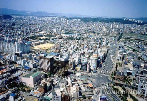 천안시 전경 [연합뉴스 자료사진]