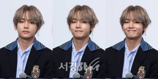 ‘세계 최고 미남 1위 뷔와 눈이 마주치면 심쿵 미소 어택을 받을 수 있으니...반드시 눈이 마주쳐야 한다!’