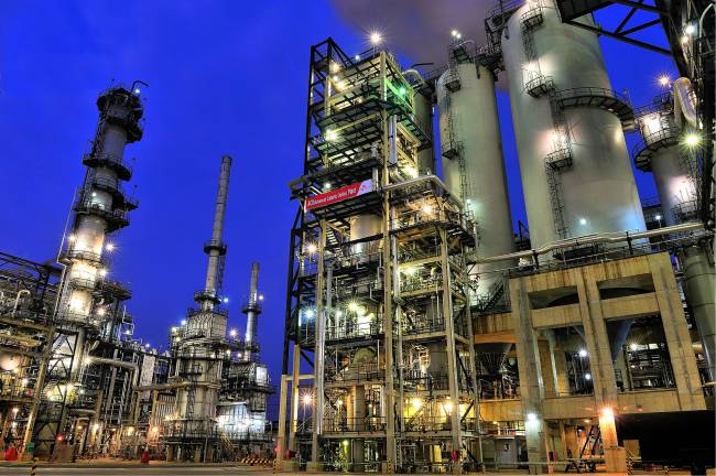 세계최초 촉매 이용 나프타 분해 공정 데모플랜트.[제공=한국화학연구원]