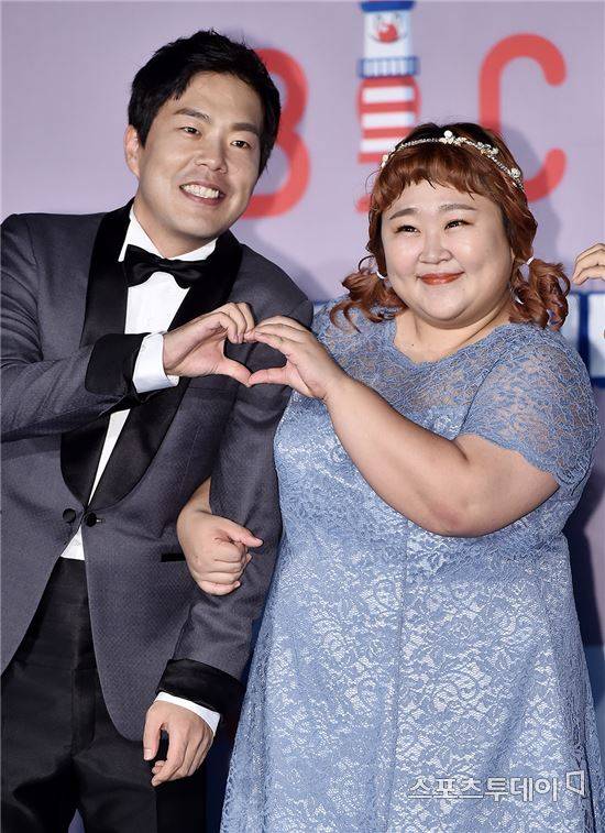 김민기 홍윤화 / 사진=스포츠투데이 DB