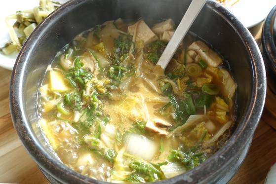 냉이된장찌개