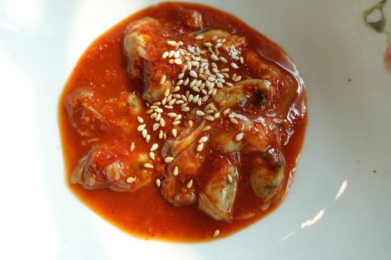 서산 특산음식 어리굴젓