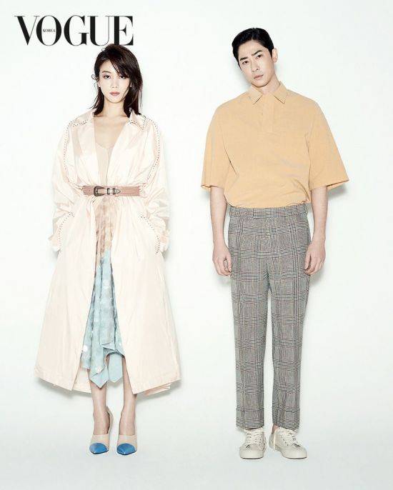 김옥빈-강지환 / 사진=보그코리아 제공