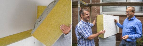 불에 잘 타지 않는 단열재를 이용해 마감한 사례. /Sto A&C