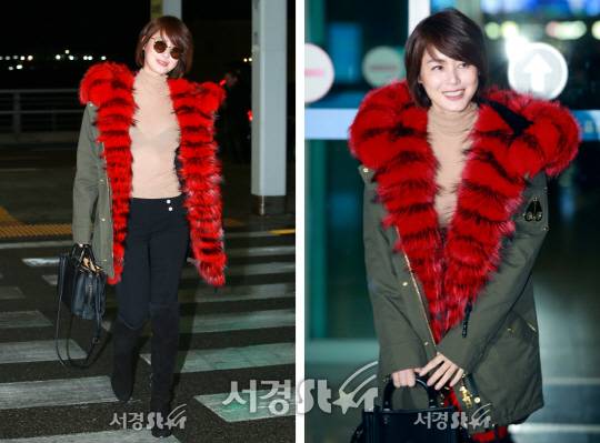 화보촬영 차 출국 중인 김성령(사진=서경스타DB)