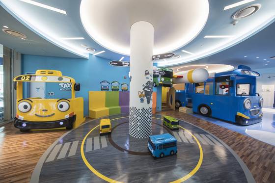 터미널에 있는 어린이 놀이시설. [인천공항공사]