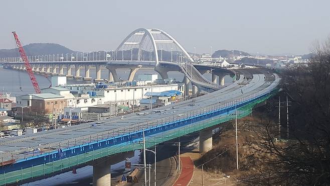 군산~서천 잇는 동백대교 연말 완공