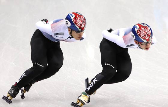 임효준과 황대헌.