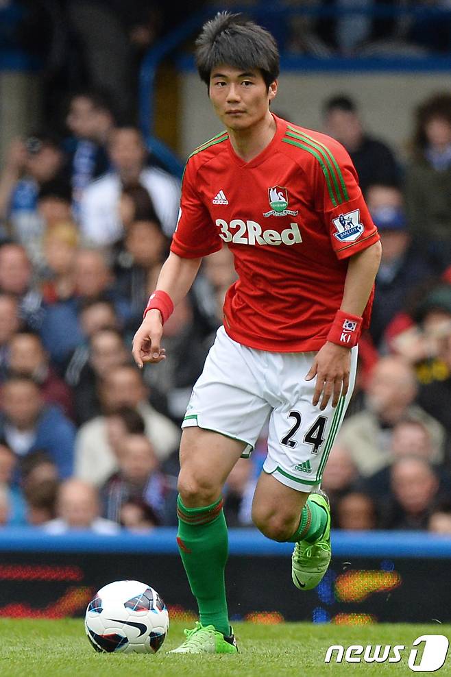 스완지시티 기성용.© AFP=News1