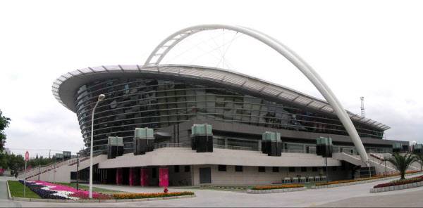 중국 상하이 푸단대 100주년 기념체육관. /종합건축사사무소 이상 제공