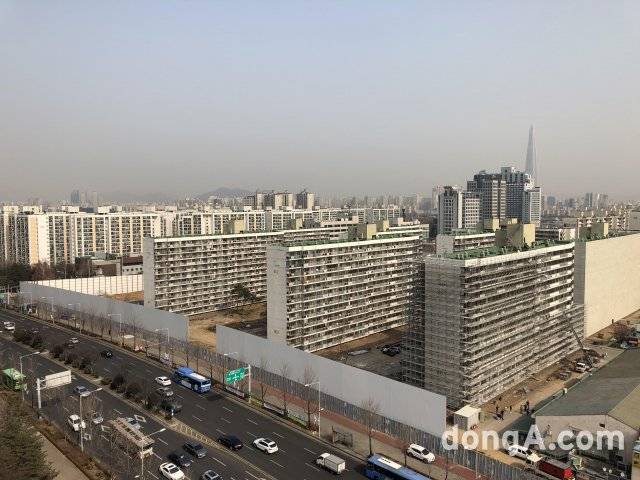 디에이치 자이 개포 사업지 전경