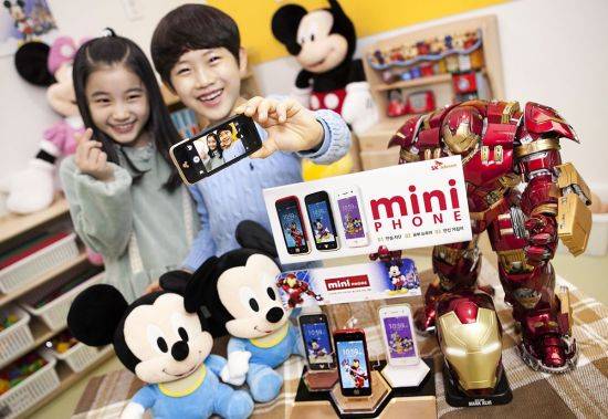 쿠키즈 미니폰(사진=SK텔레콤)