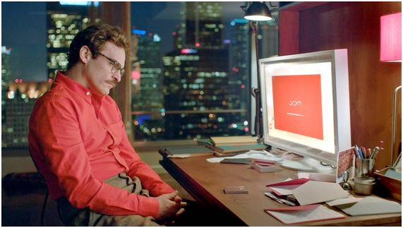 영화 ‘허(Her)’의 남자 주인공은 인공지능 비서 사만다와 사랑에 빠진다.