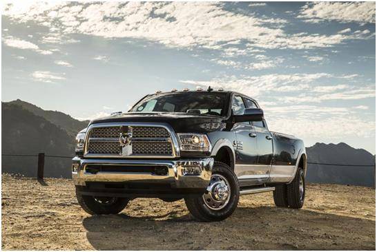 2018년형 램3500 헤비듀티. 피아트크라이슬러(FCA) 홈페이지 캡처