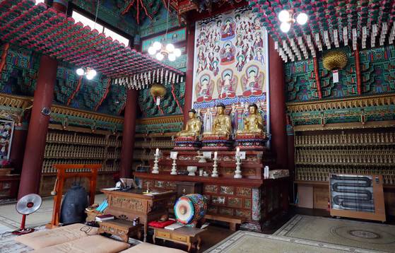 논산 관촉사 미륵전 모습. 프리랜서 김성태