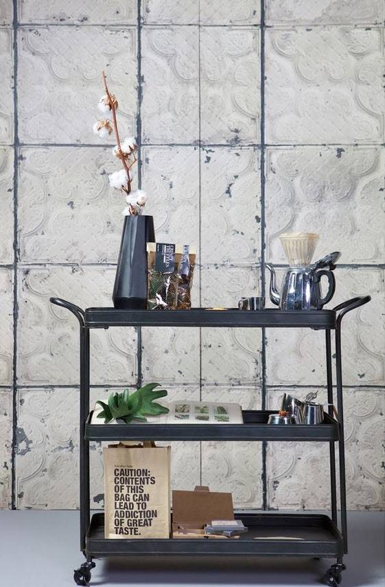 트롤리를 채우는 아이템에 따라 집안 분위기가 달라진다. /livingroots.nl