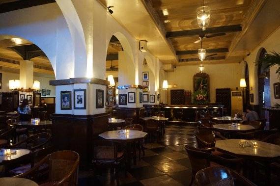 카페 바타비아 내부 모습.