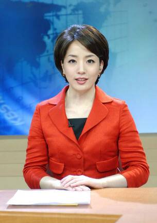 노현정의 아나운서 시절 모습. KBS