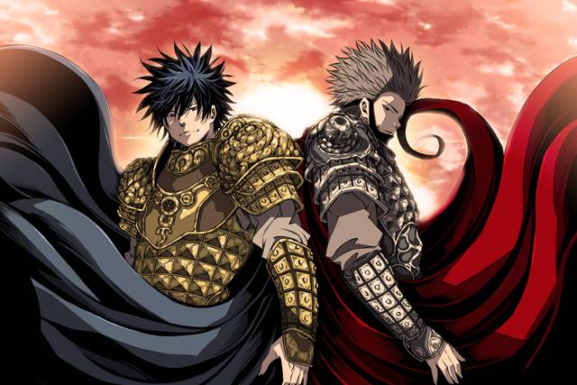 투믹스 웹툰 ‘소년의 신성’ 타이틀. (그림=투믹스)