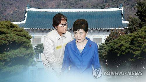 박근혜와 최순실 (CG) [연합뉴스TV 제공]