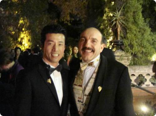 2010 세계소믈리에대회에 한국 소믈리에로는 처음으로 출전한 정하봉 수석 소믈리에와 우승자 제라드 바셋