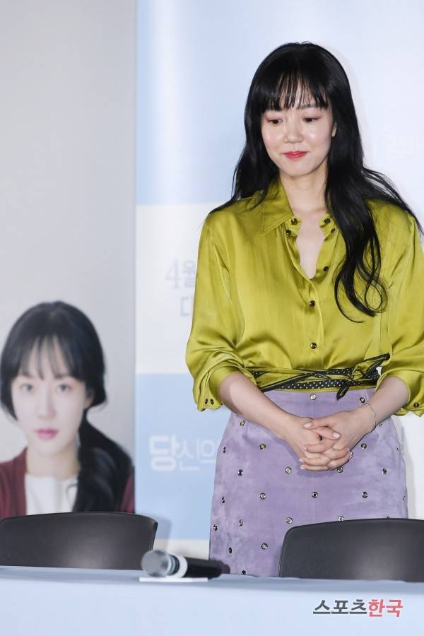 영화 '당신의 부탁' 언론시사회에 참석하고 있는 배우 임수정. 사진=장동규 기자 jk31@hankooki.com