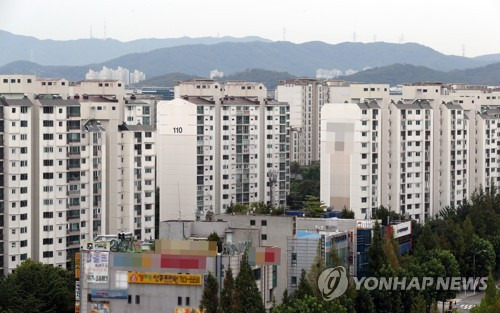 분당 아파트 단지 전경 [연합뉴스 자료사진]