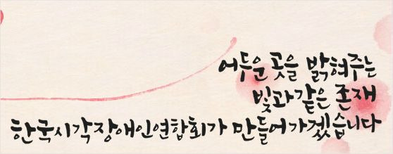 (한국시각장애인연합회 홈페이지 캡처)