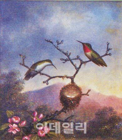 ‘천재적인 미술품 위조자’로 모습을 드러낸 저자 켄 페레니가 1992∼1993년에 그린 마틴 존슨 히드의 시리즈 ‘브라질의 보배’ 중 한 점. 페레니는 이 19세기 미국화가의 작품을 위조하는 데 유독 공을 들였다(사진=라의눈).