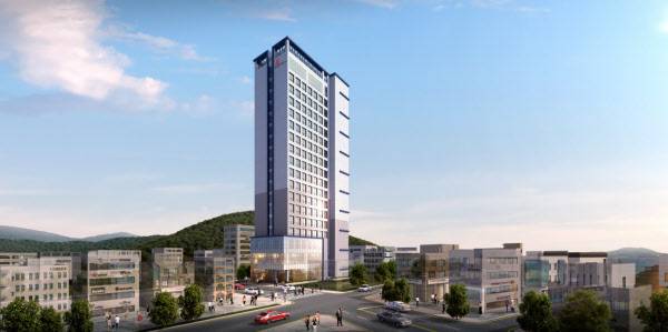 호텔 '케니스토리 여수점' 투시도.  /㈜와이엔케이개발